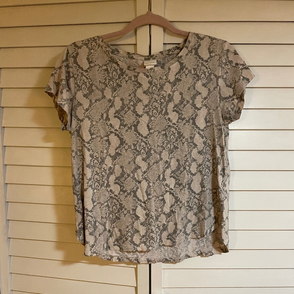 Snake-Skin T Shirt
